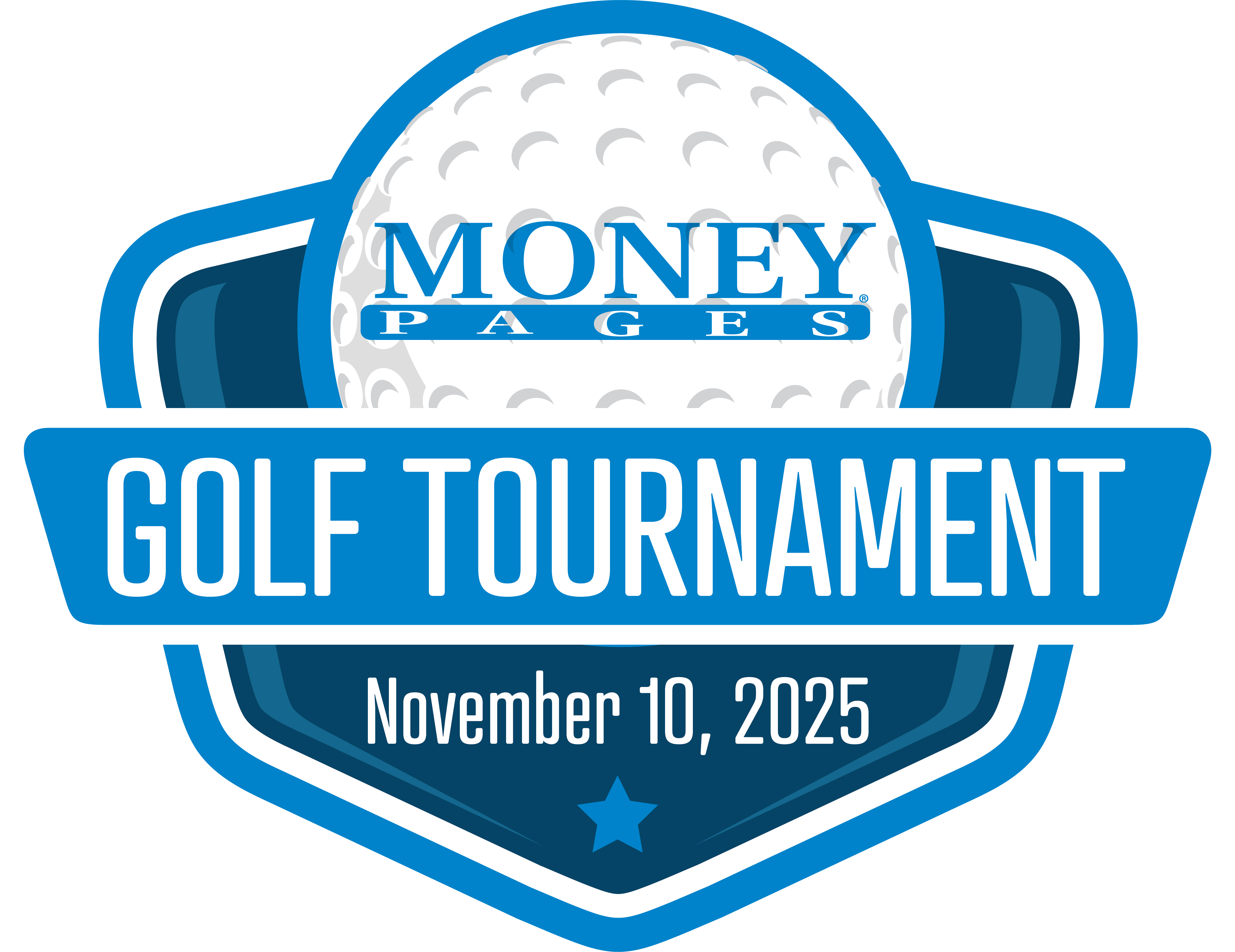 Money Pages 2025 Golf Tournament Logo